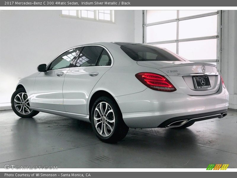  2017 C 300 4Matic Sedan Iridium Silver Metallic