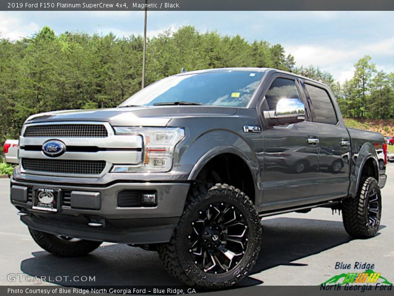 Magnetic / Black 2019 Ford F150 Platinum SuperCrew 4x4