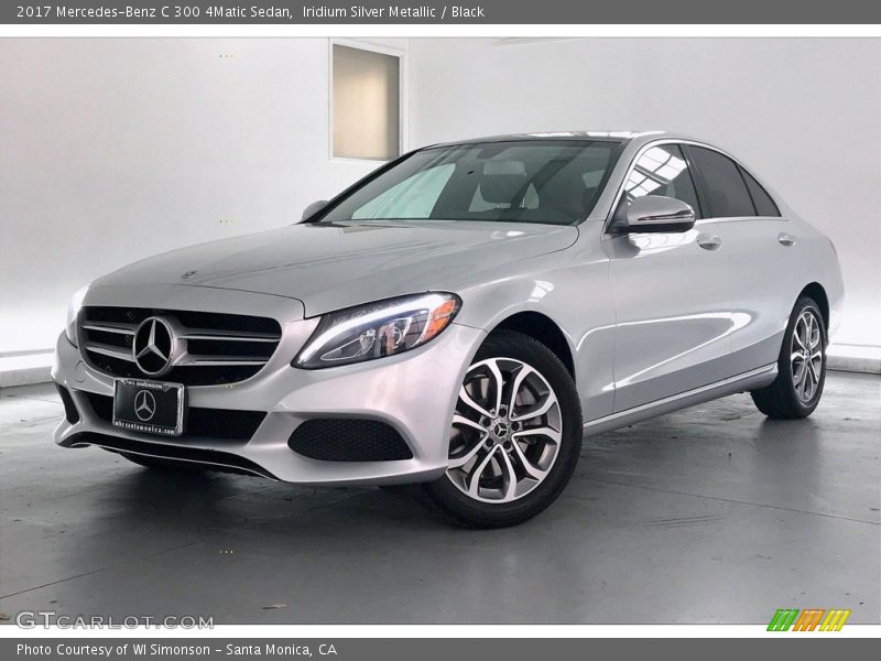 Front 3/4 View of 2017 C 300 4Matic Sedan