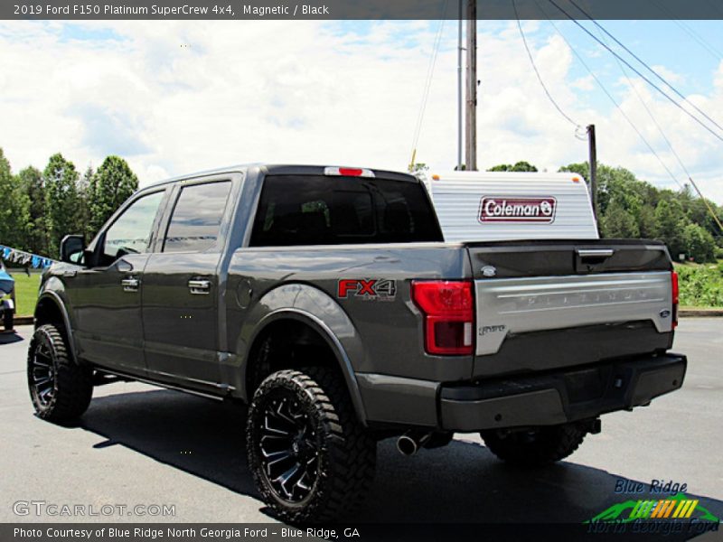 Magnetic / Black 2019 Ford F150 Platinum SuperCrew 4x4