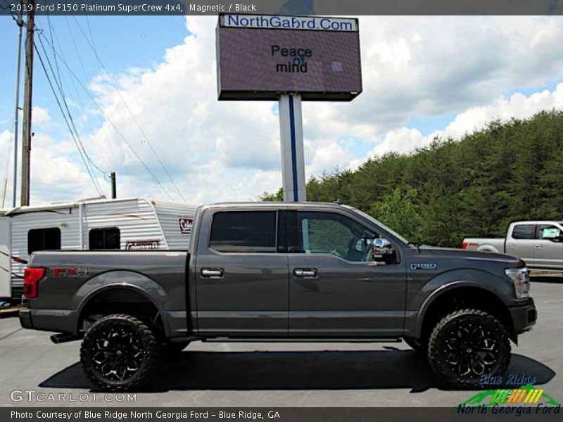 Magnetic / Black 2019 Ford F150 Platinum SuperCrew 4x4