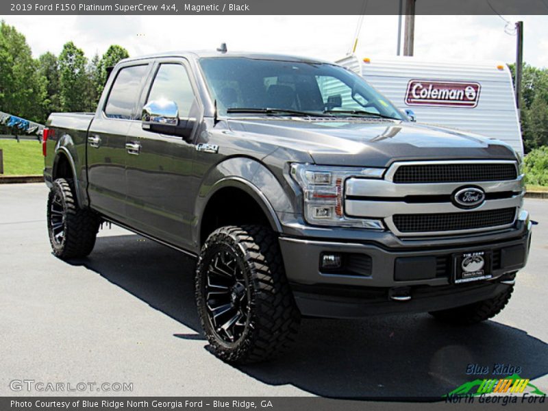 Magnetic / Black 2019 Ford F150 Platinum SuperCrew 4x4
