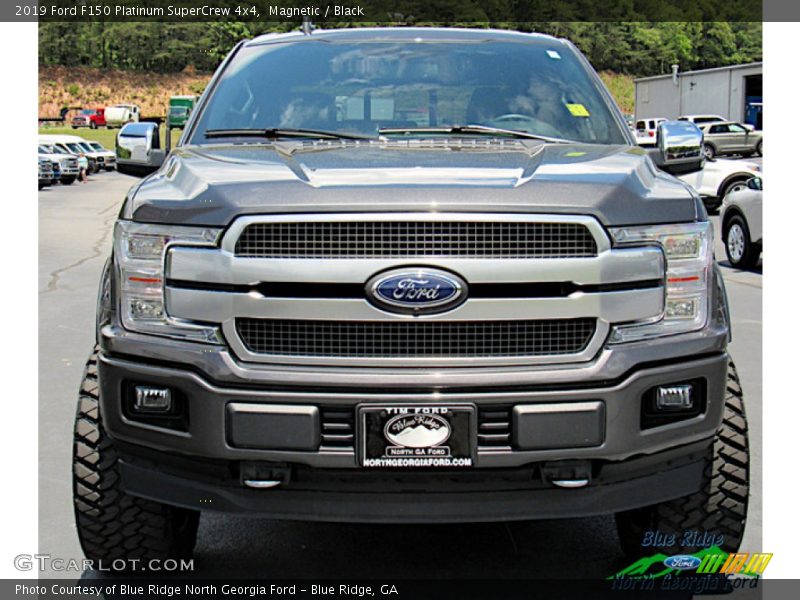 Magnetic / Black 2019 Ford F150 Platinum SuperCrew 4x4