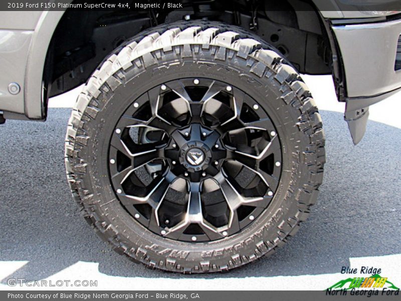 Magnetic / Black 2019 Ford F150 Platinum SuperCrew 4x4
