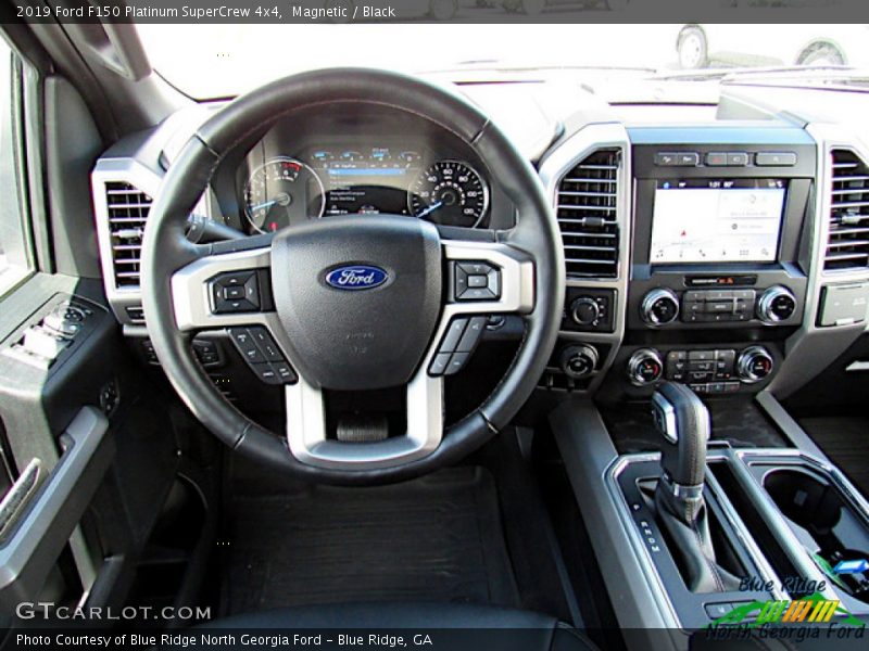 Magnetic / Black 2019 Ford F150 Platinum SuperCrew 4x4