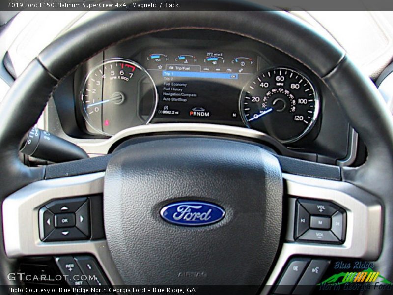Magnetic / Black 2019 Ford F150 Platinum SuperCrew 4x4