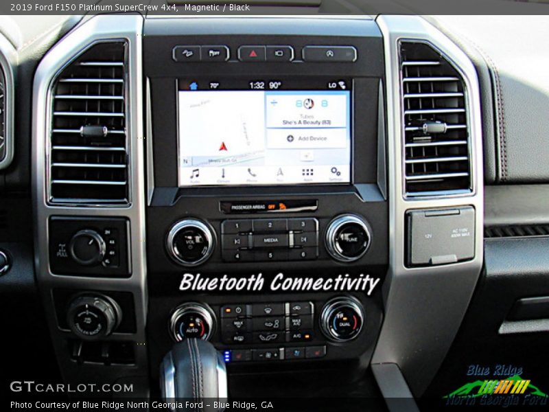 Magnetic / Black 2019 Ford F150 Platinum SuperCrew 4x4