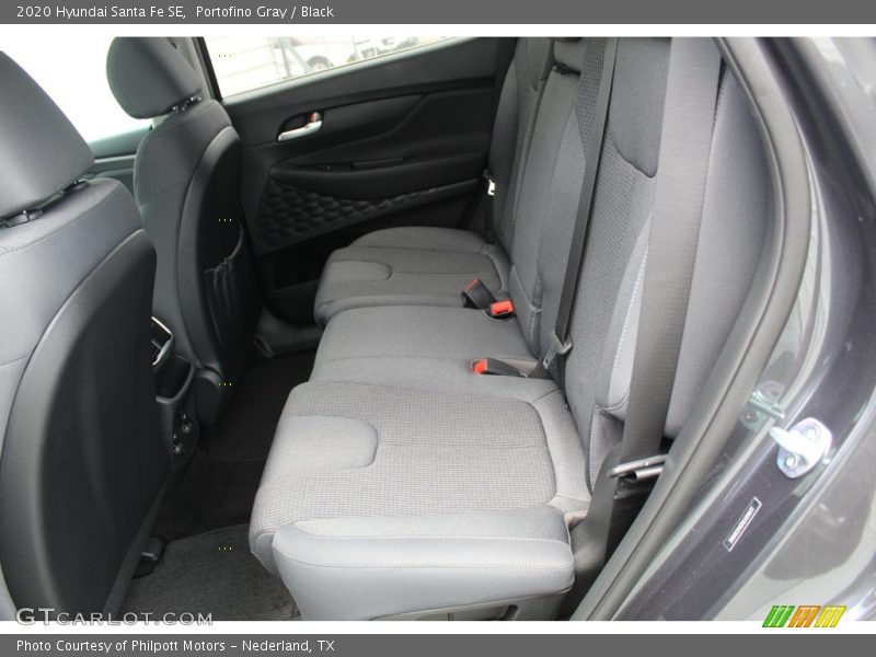 Portofino Gray / Black 2020 Hyundai Santa Fe SE