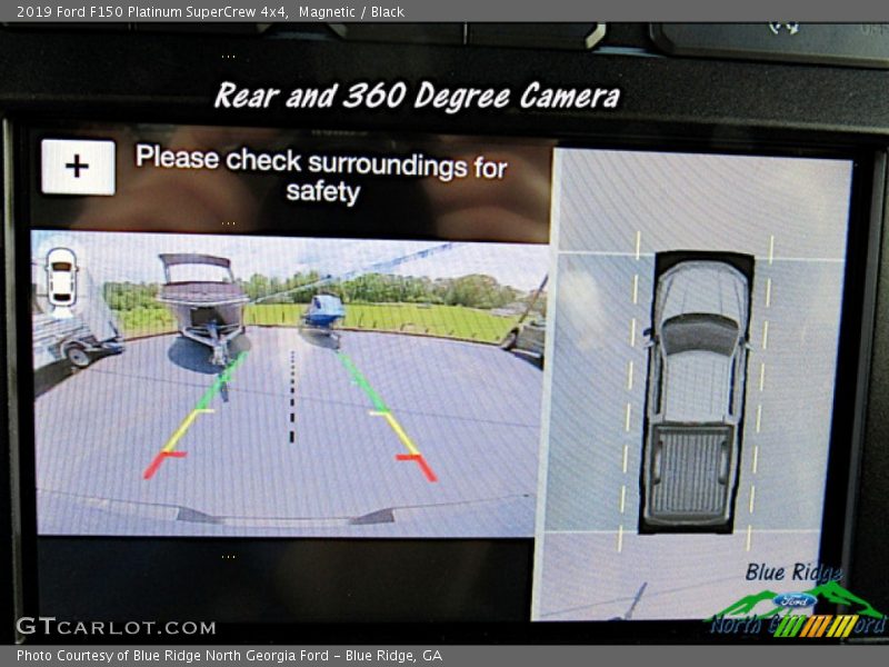 Magnetic / Black 2019 Ford F150 Platinum SuperCrew 4x4