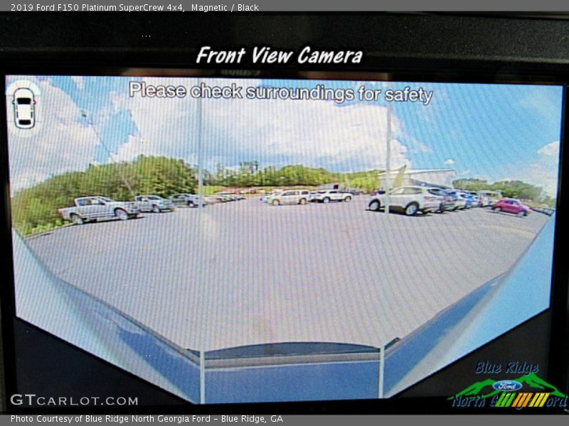 Magnetic / Black 2019 Ford F150 Platinum SuperCrew 4x4
