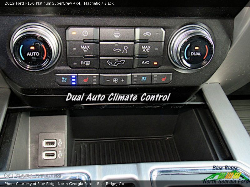 Magnetic / Black 2019 Ford F150 Platinum SuperCrew 4x4