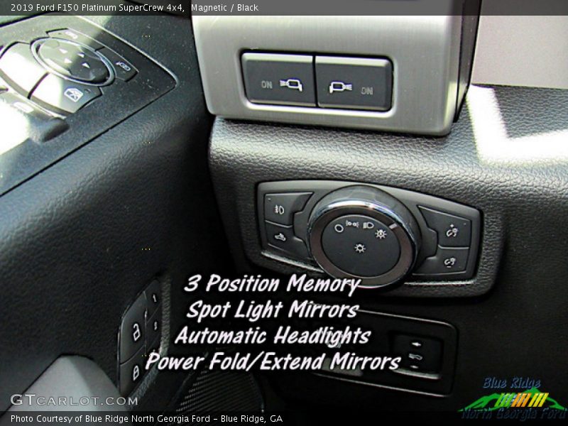 Magnetic / Black 2019 Ford F150 Platinum SuperCrew 4x4