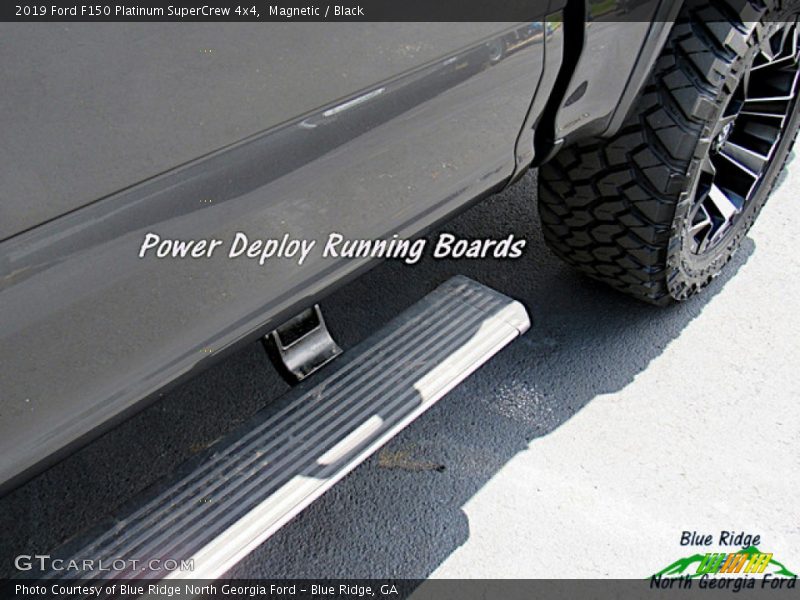 Magnetic / Black 2019 Ford F150 Platinum SuperCrew 4x4