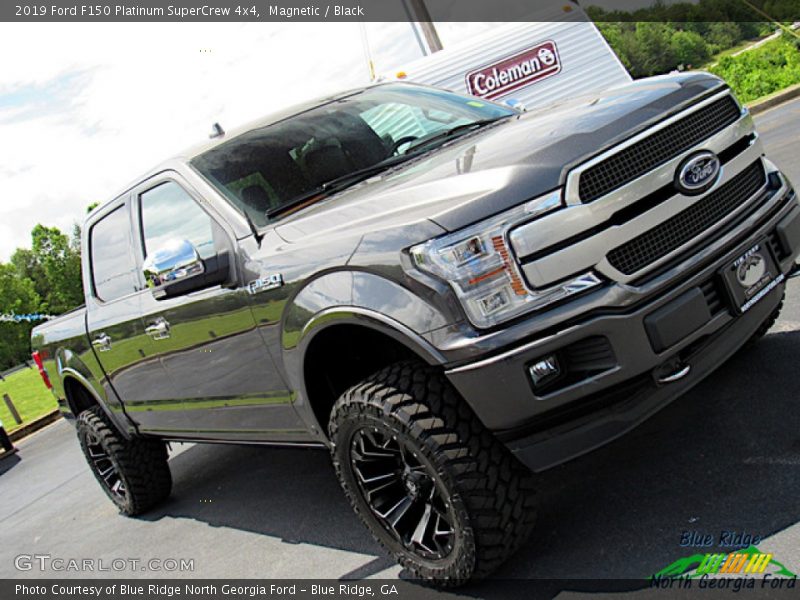 Magnetic / Black 2019 Ford F150 Platinum SuperCrew 4x4