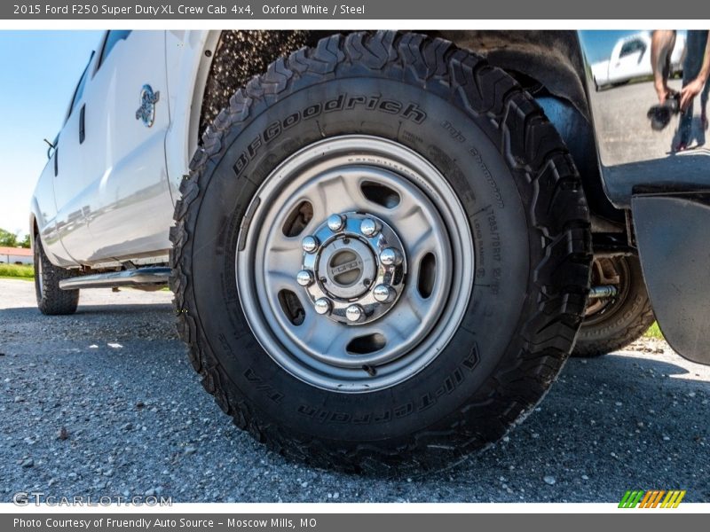 Oxford White / Steel 2015 Ford F250 Super Duty XL Crew Cab 4x4