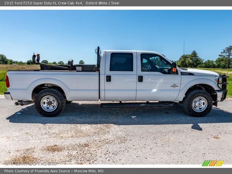 Oxford White / Steel 2015 Ford F250 Super Duty XL Crew Cab 4x4