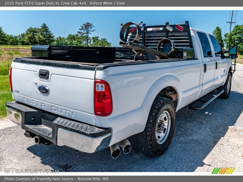 Oxford White / Steel 2015 Ford F250 Super Duty XL Crew Cab 4x4