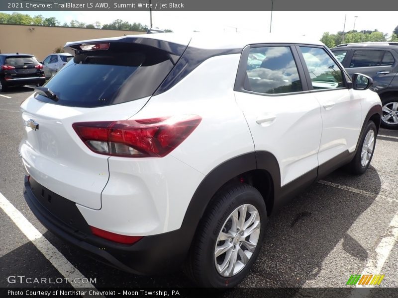 Summit White / Jet Black 2021 Chevrolet TrailBlazer LS AWD