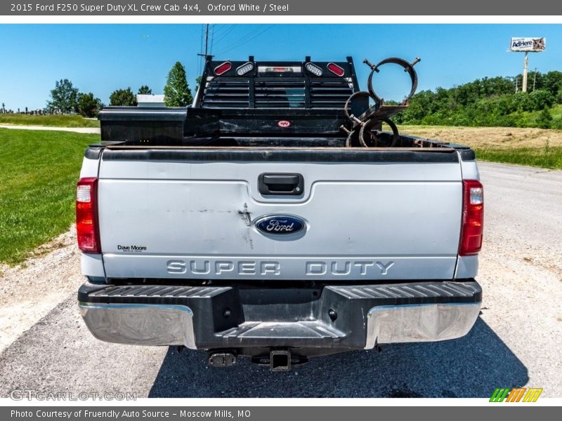 Oxford White / Steel 2015 Ford F250 Super Duty XL Crew Cab 4x4