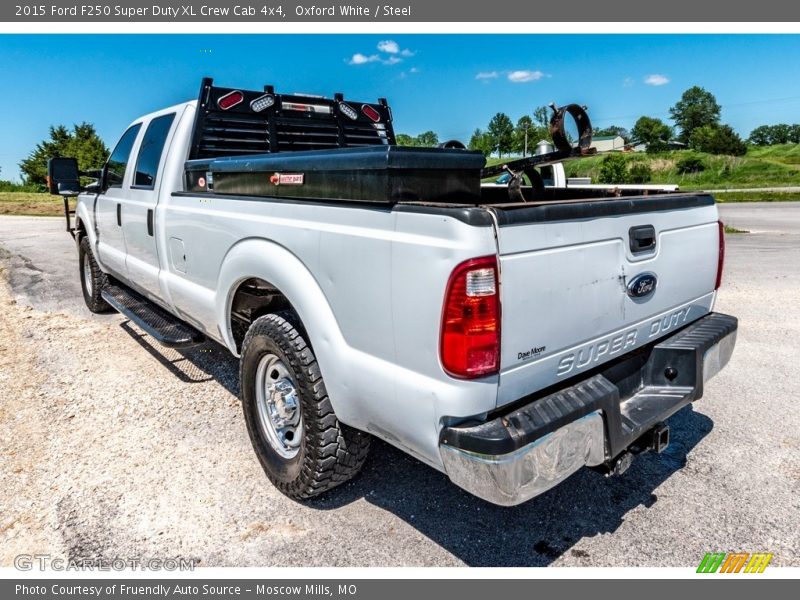 Oxford White / Steel 2015 Ford F250 Super Duty XL Crew Cab 4x4