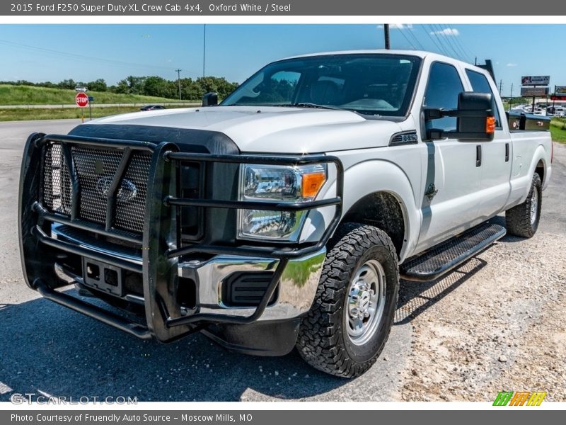 Oxford White / Steel 2015 Ford F250 Super Duty XL Crew Cab 4x4