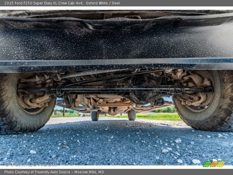 Oxford White / Steel 2015 Ford F250 Super Duty XL Crew Cab 4x4