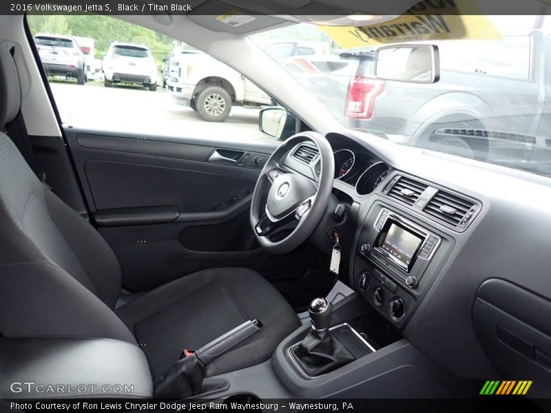 Dashboard of 2016 Jetta S