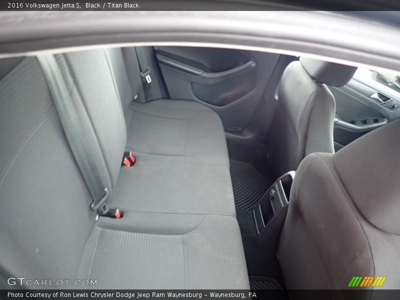 Rear Seat of 2016 Jetta S