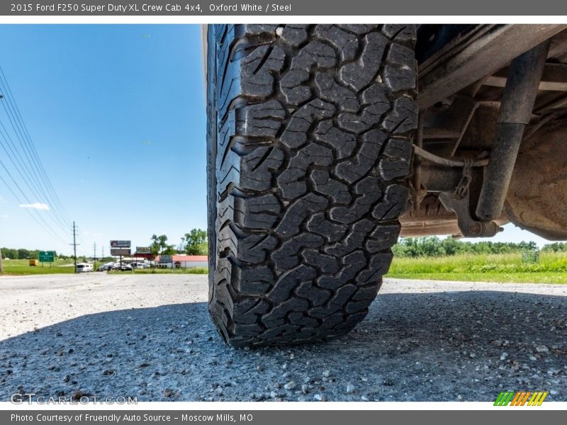 Oxford White / Steel 2015 Ford F250 Super Duty XL Crew Cab 4x4