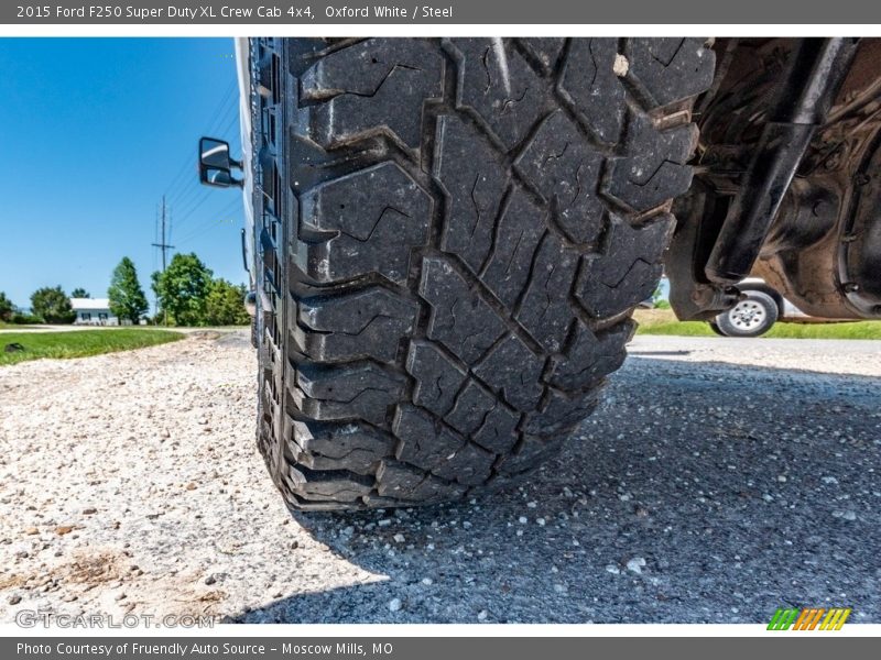 Oxford White / Steel 2015 Ford F250 Super Duty XL Crew Cab 4x4