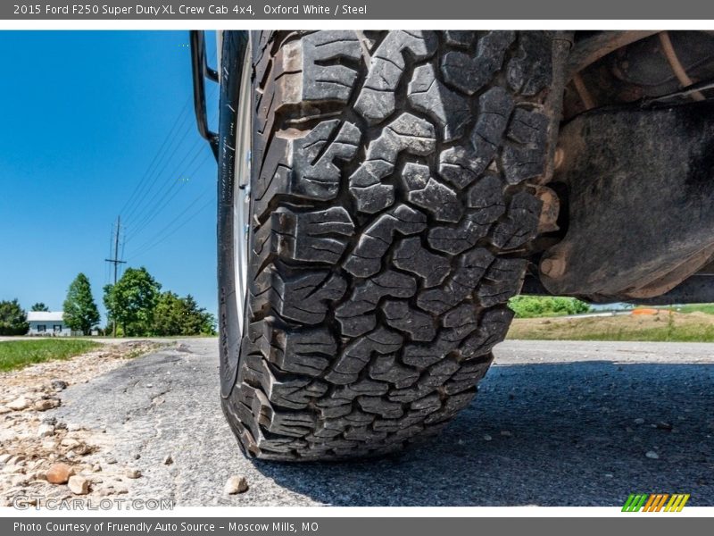 Oxford White / Steel 2015 Ford F250 Super Duty XL Crew Cab 4x4