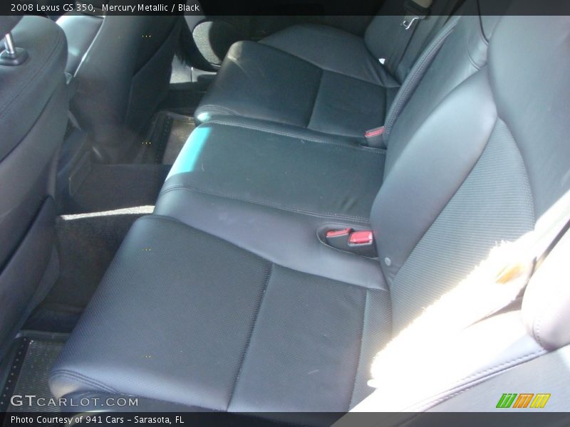 Mercury Metallic / Black 2008 Lexus GS 350