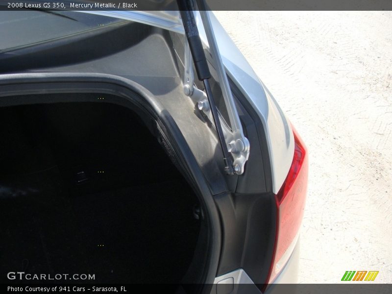 Mercury Metallic / Black 2008 Lexus GS 350