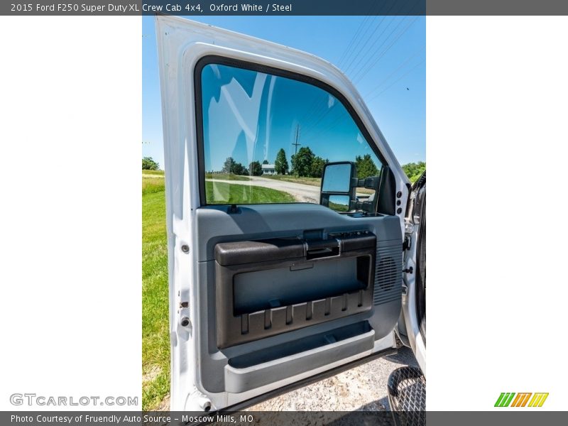 Oxford White / Steel 2015 Ford F250 Super Duty XL Crew Cab 4x4