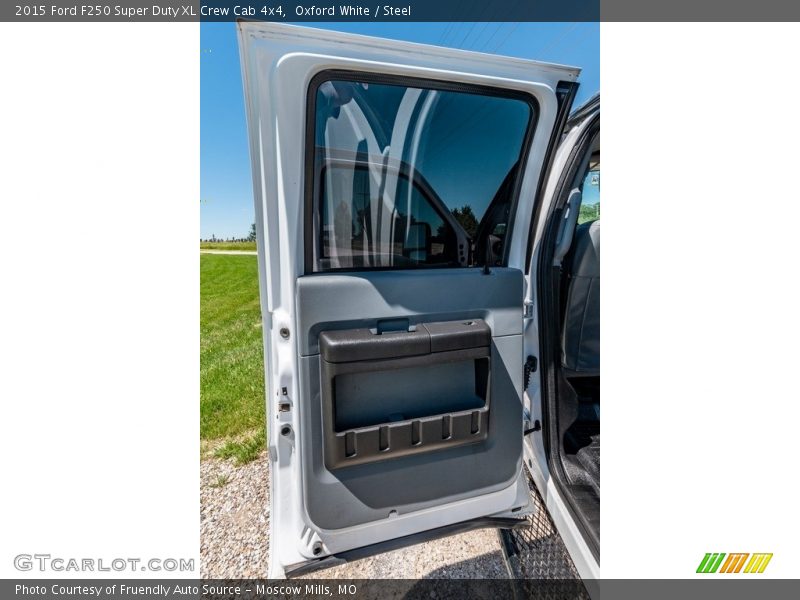 Oxford White / Steel 2015 Ford F250 Super Duty XL Crew Cab 4x4