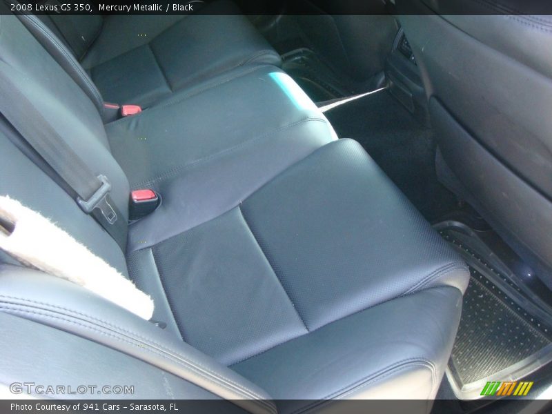 Mercury Metallic / Black 2008 Lexus GS 350