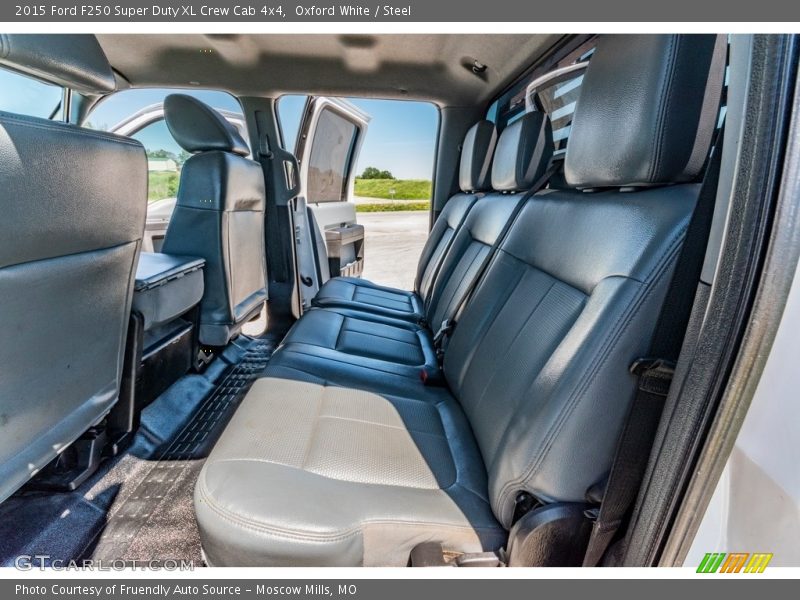 Oxford White / Steel 2015 Ford F250 Super Duty XL Crew Cab 4x4
