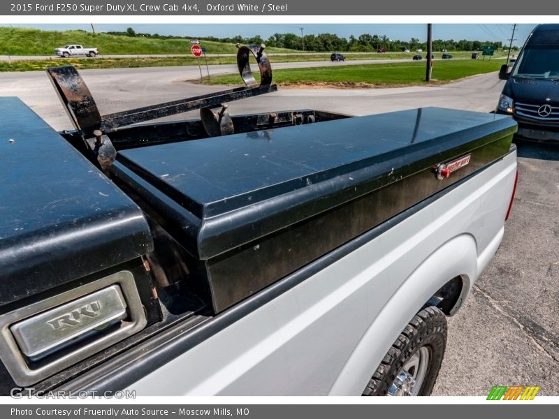 Oxford White / Steel 2015 Ford F250 Super Duty XL Crew Cab 4x4
