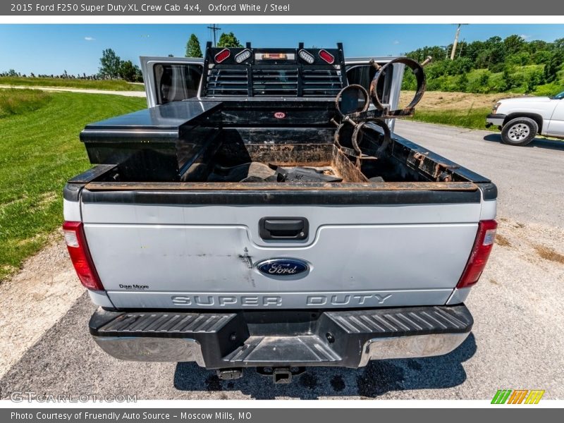 Oxford White / Steel 2015 Ford F250 Super Duty XL Crew Cab 4x4