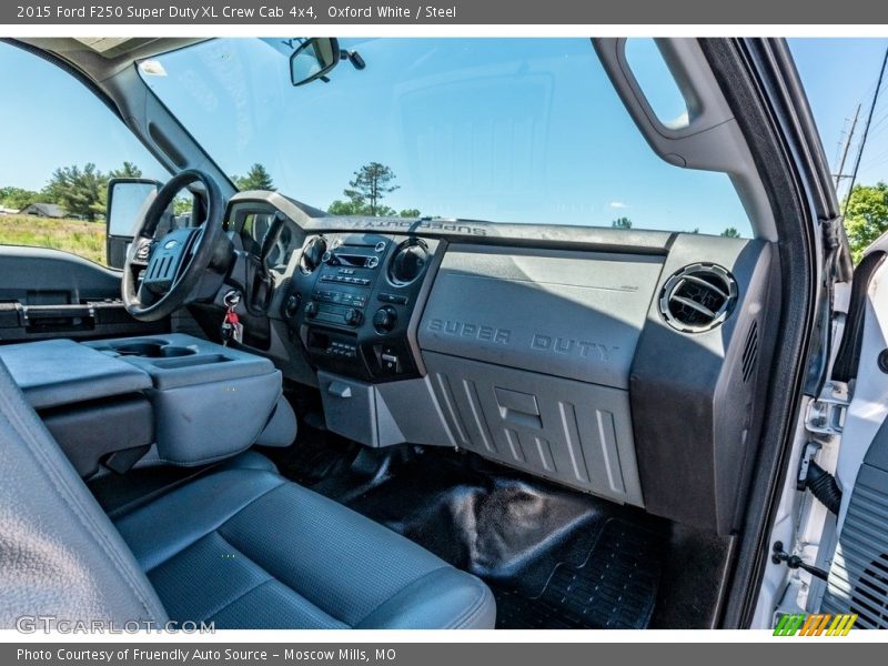 Oxford White / Steel 2015 Ford F250 Super Duty XL Crew Cab 4x4