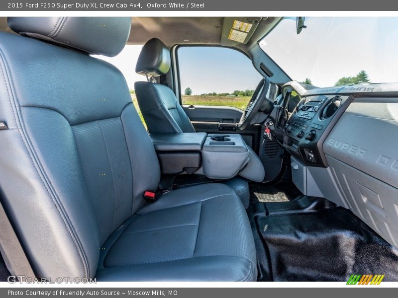 Oxford White / Steel 2015 Ford F250 Super Duty XL Crew Cab 4x4