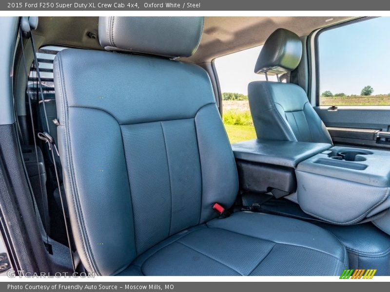 Oxford White / Steel 2015 Ford F250 Super Duty XL Crew Cab 4x4