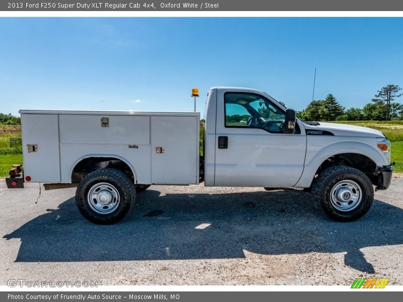 Oxford White / Steel 2013 Ford F250 Super Duty XLT Regular Cab 4x4