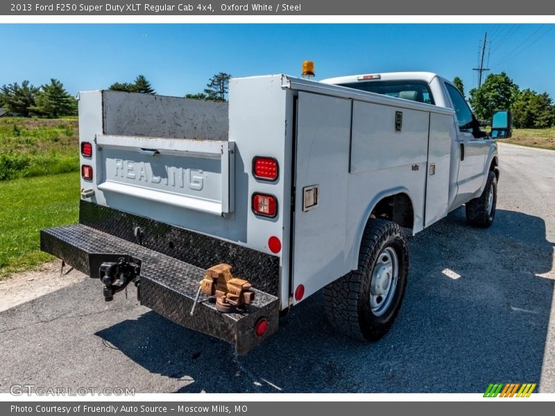Oxford White / Steel 2013 Ford F250 Super Duty XLT Regular Cab 4x4