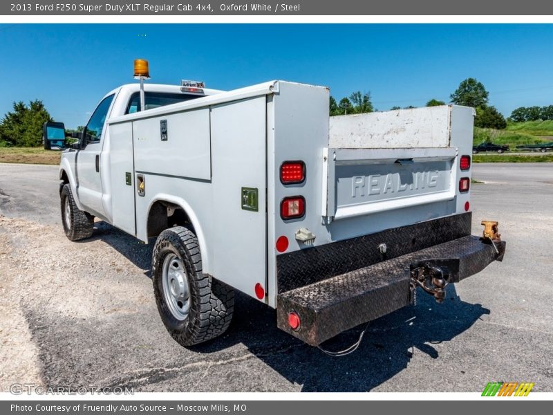 Oxford White / Steel 2013 Ford F250 Super Duty XLT Regular Cab 4x4
