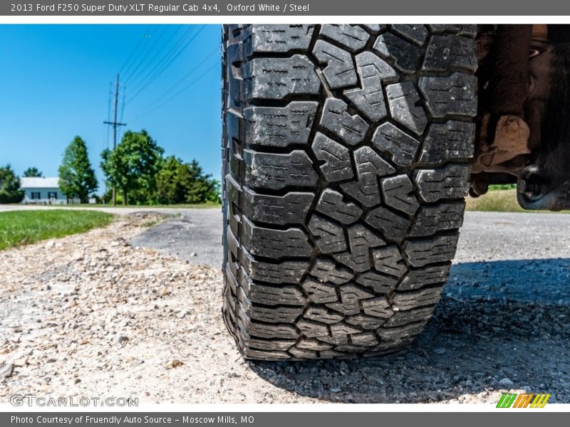 Oxford White / Steel 2013 Ford F250 Super Duty XLT Regular Cab 4x4