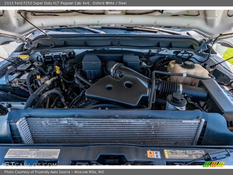 Oxford White / Steel 2013 Ford F250 Super Duty XLT Regular Cab 4x4