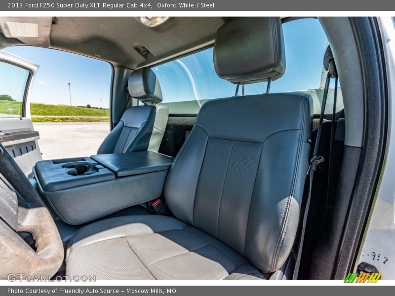 Oxford White / Steel 2013 Ford F250 Super Duty XLT Regular Cab 4x4