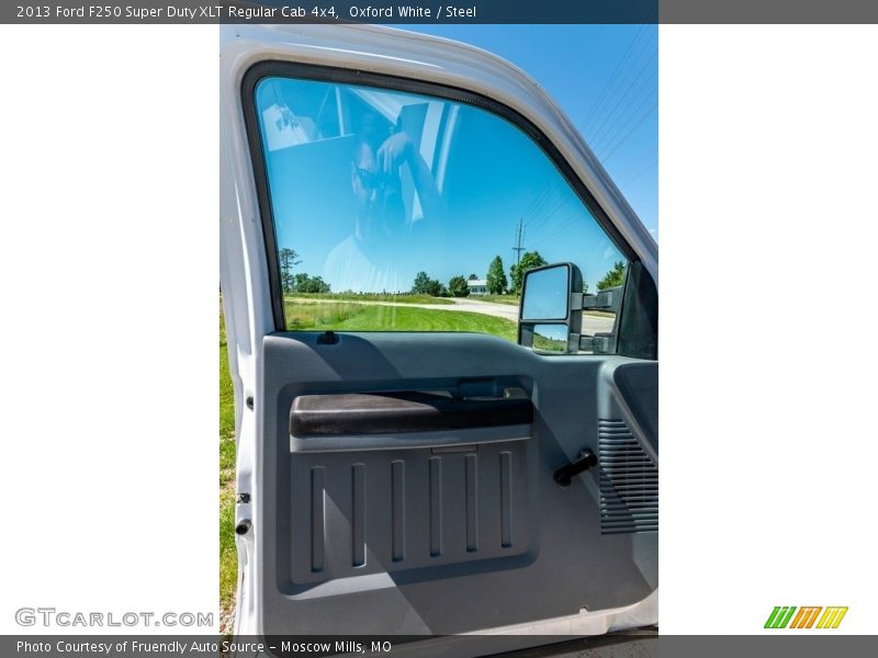 Oxford White / Steel 2013 Ford F250 Super Duty XLT Regular Cab 4x4