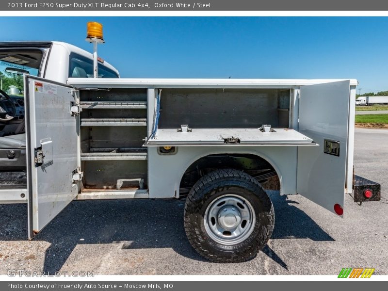 Oxford White / Steel 2013 Ford F250 Super Duty XLT Regular Cab 4x4